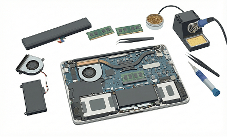 Аппаратный ремонт Ноутбуков